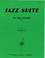 Jazz Suite Clarinet Solo Unaccompanied cover